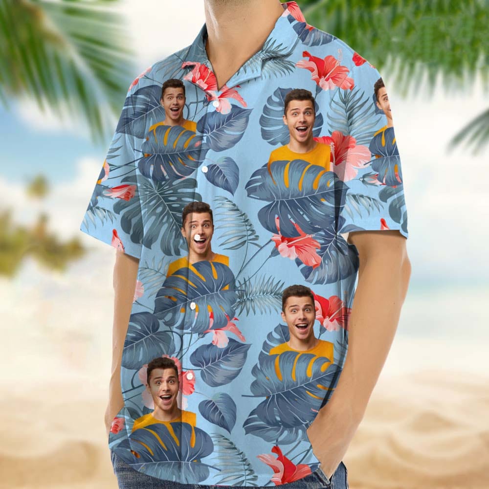 Customized Photo Family Hawaiian Shirt N369 8881384