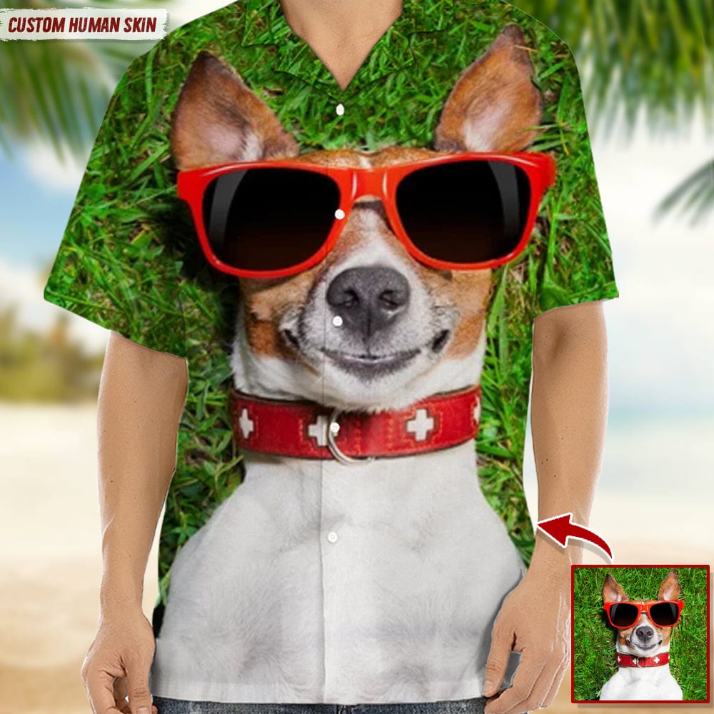 Custom Pet Photo Hawaiian Shirt N304 10101