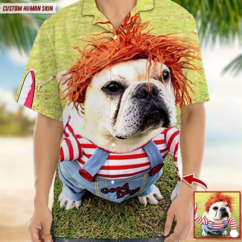 Custom Pet Photo Hawaiian Shirt N304 10101