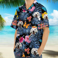 Custom Pet Photo With Tropical Hawaii Shirt N304 890517