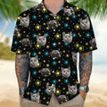 Custom Pet Portrait Hawaii Shirt Personalized Family Face Gifts Valentines Gift HA75 895054