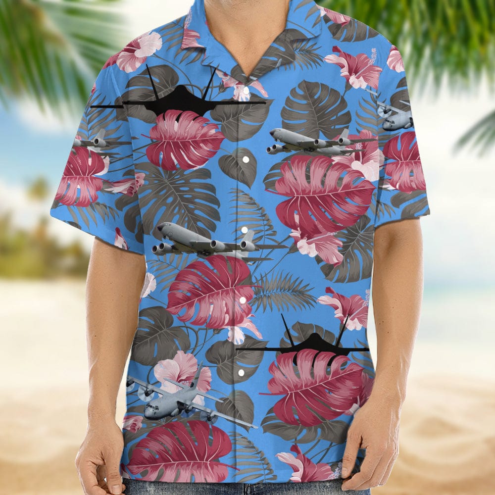 Custom Photo Air Force Hawaii Shirt N304