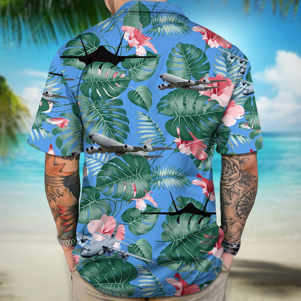 Custom Photo Air Force Hawaii Shirt N304