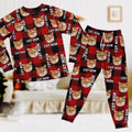 Custom Photo Cat Mom Cat Dad With Buffalo Plaid Pattern Sleepwear N304 889786