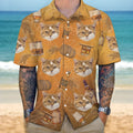 Custom Photo Cat With Whiskey Hawaii Shirt TA29 889369