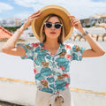 Custom Photo Cat Woman's Hawaii Shirt DA199 890415