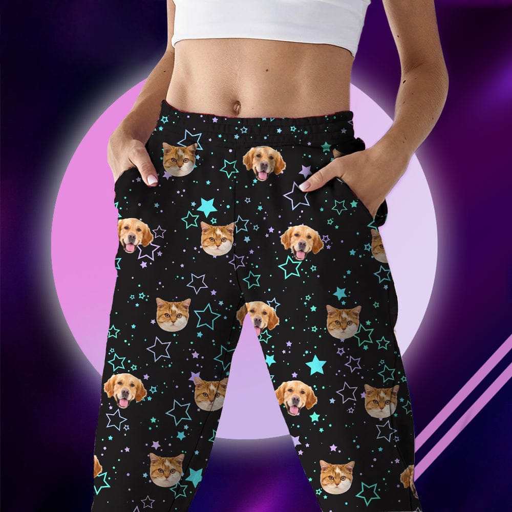 Custom Photo Dog Cat And Face Pajamas K228 HA75 888717