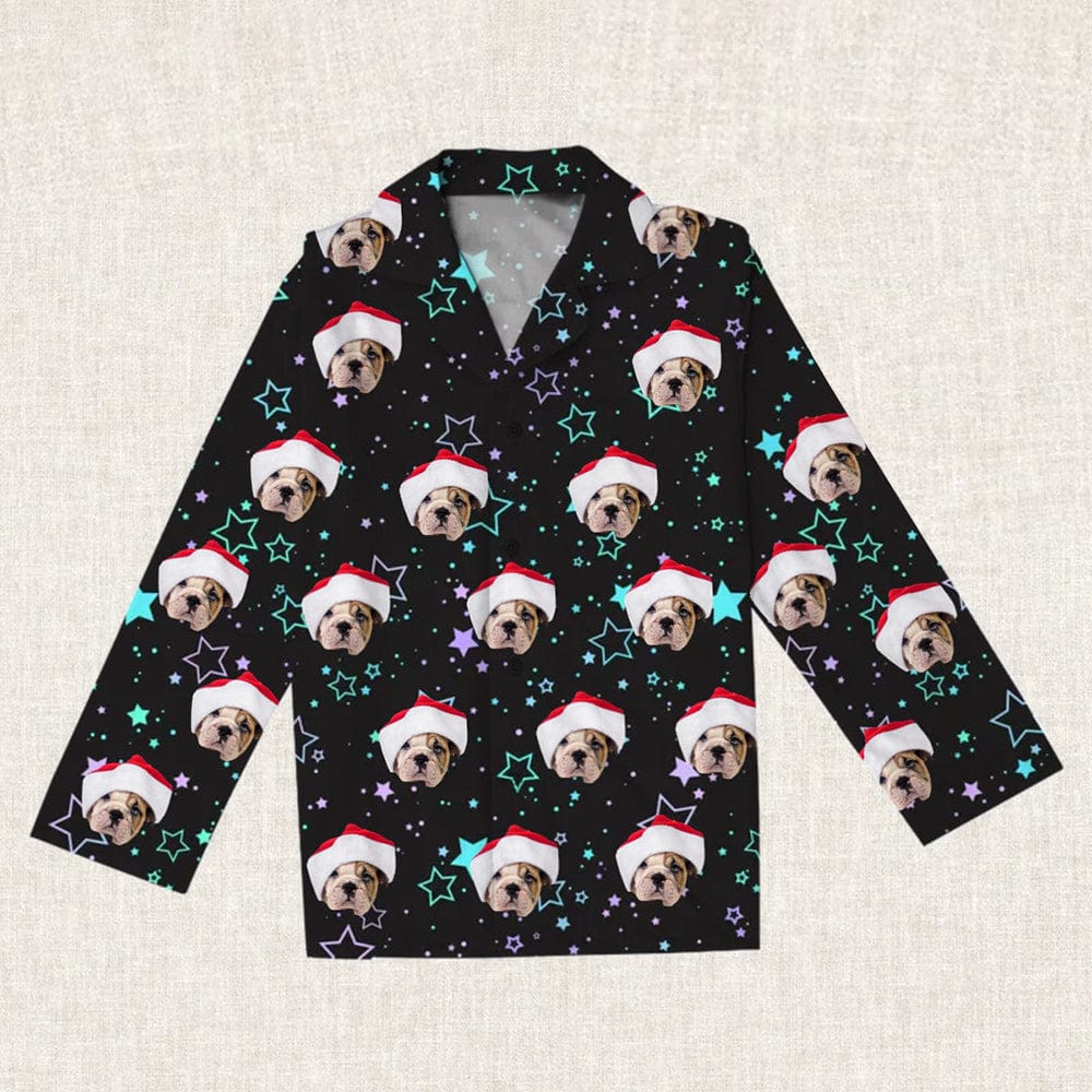 Custom Photo Dog Cat And Face Pajamas K228 HA75 888717