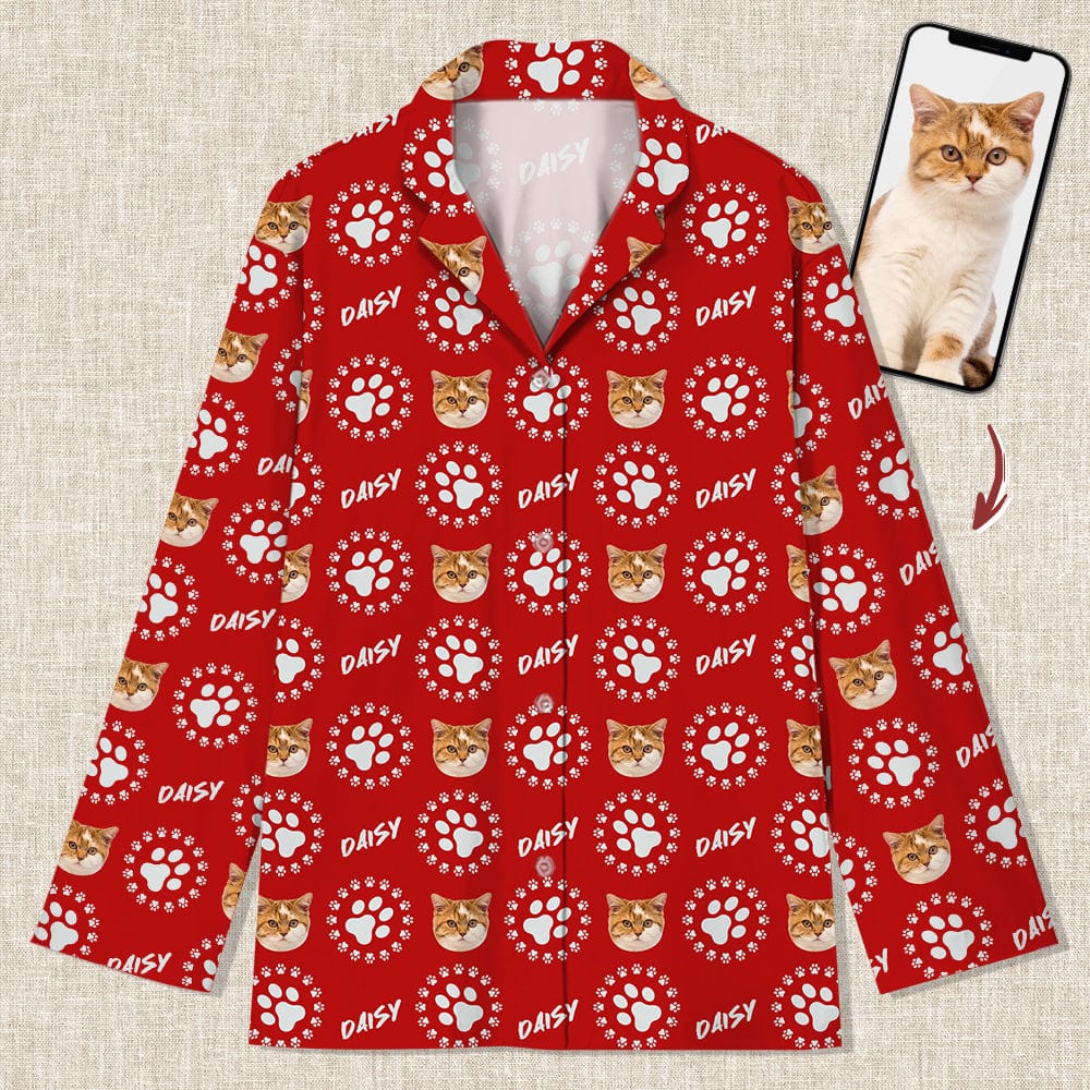 Custom Photo Dog Cat Paw Pajamas K228 888667