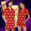 Custom Photo Dog Cat Short Pajamas K228 HA75 888753