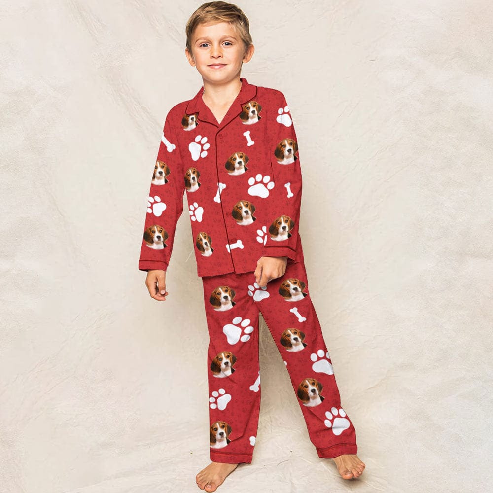 Custom Photo Dog Cat With Accessories Pattern Pet Pajamas T368 888711