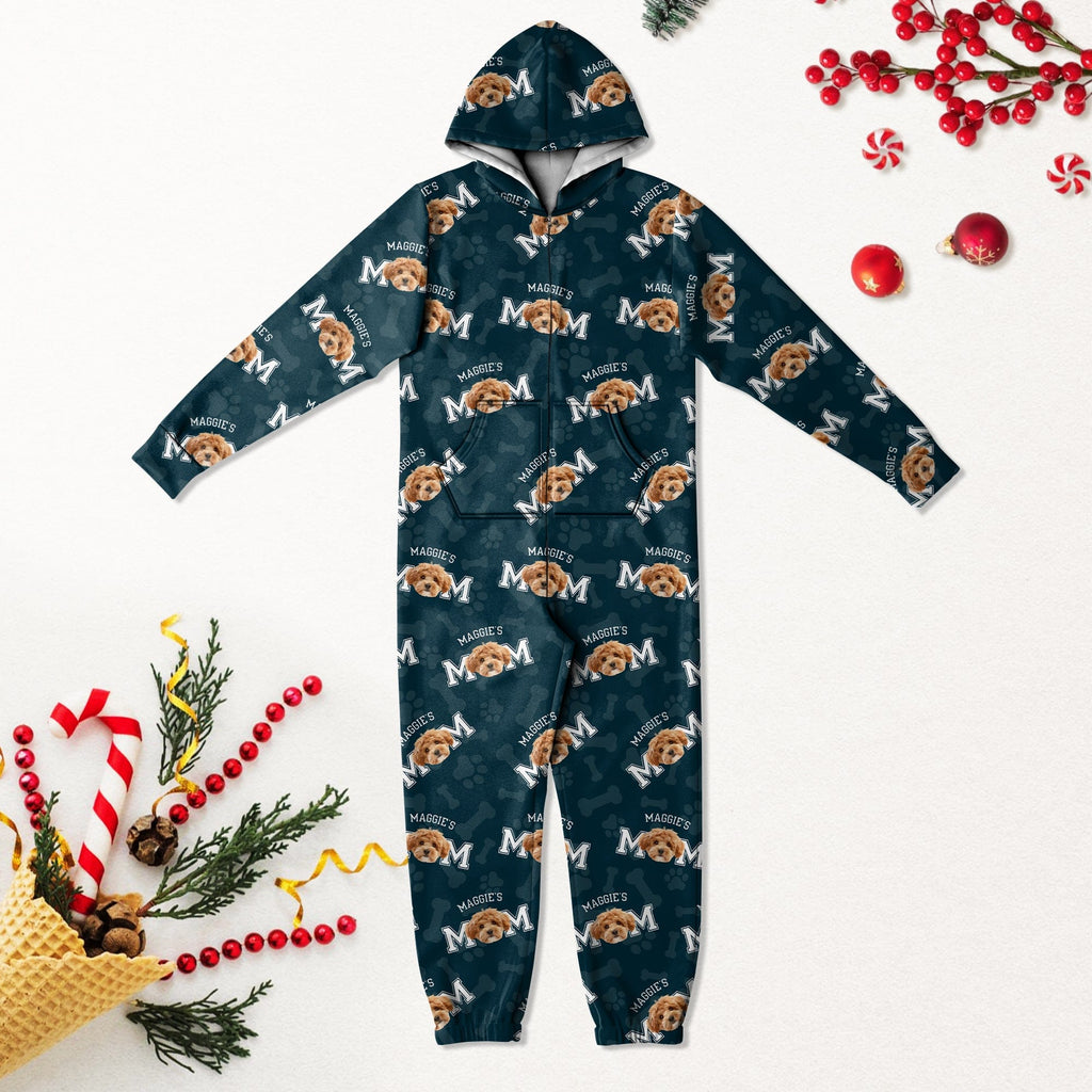 Custom Photo Dog Dad Dog Mom Onesie Pajamas For Dog Lovers HO82 893226
