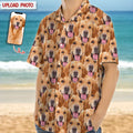 Custom Photo Dog Face For Dog Lover Hawaii Shirt N304 889327