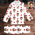 Custom Photo Face And Heart Icon Pajamas N369 888759