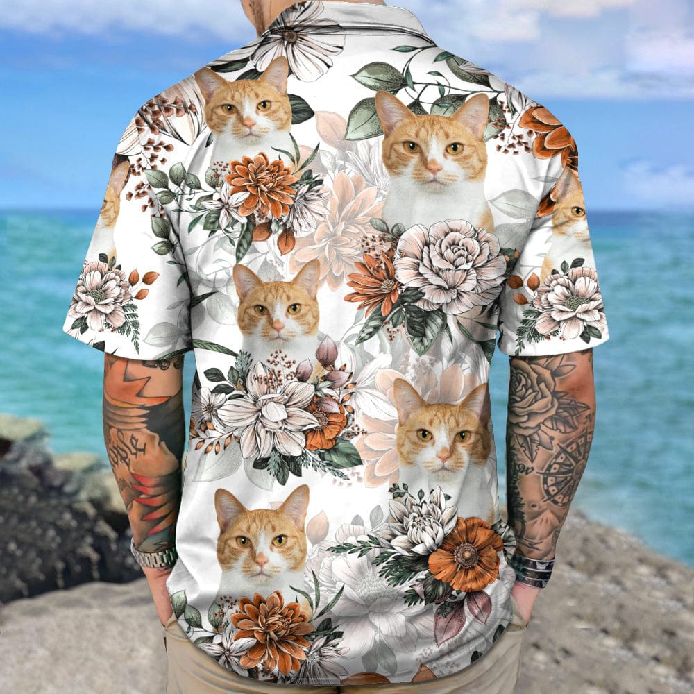 Custom Photo For Dog Cat Lover Hawaii Shirt DA199 889038