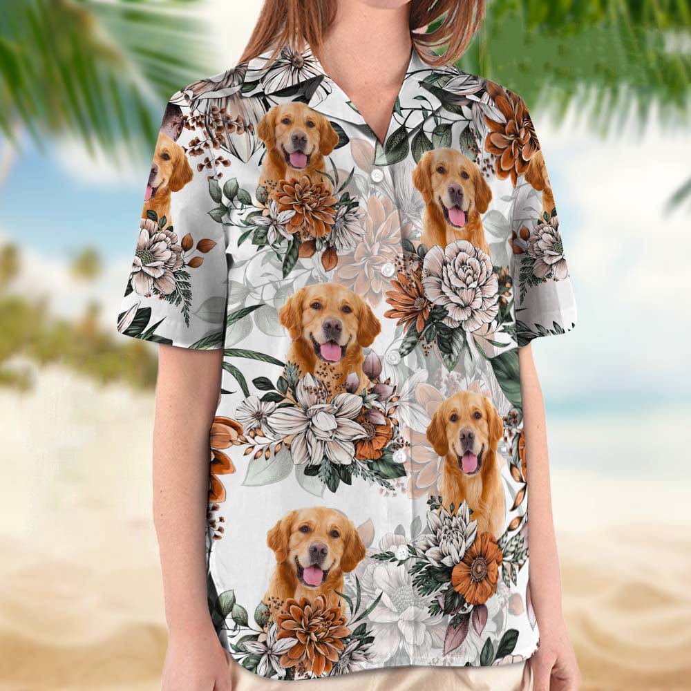 Custom Photo For Dog Cat Lover Hawaii Shirt DA199 889038