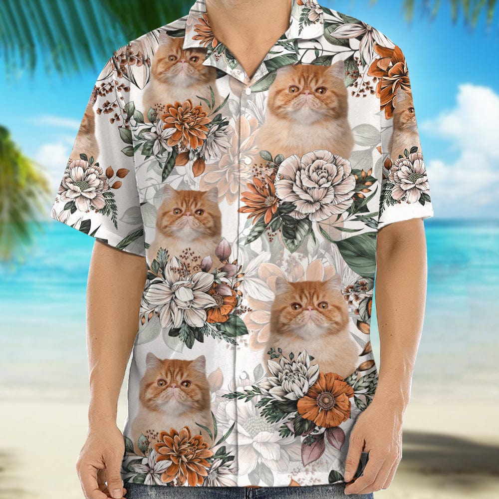 Custom Photo For Dog Cat Lover Hawaii Shirt DA199 889038