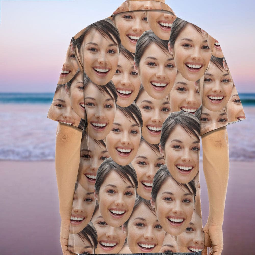 Custom Photo Full Face Hawaii Shirt N304 889323