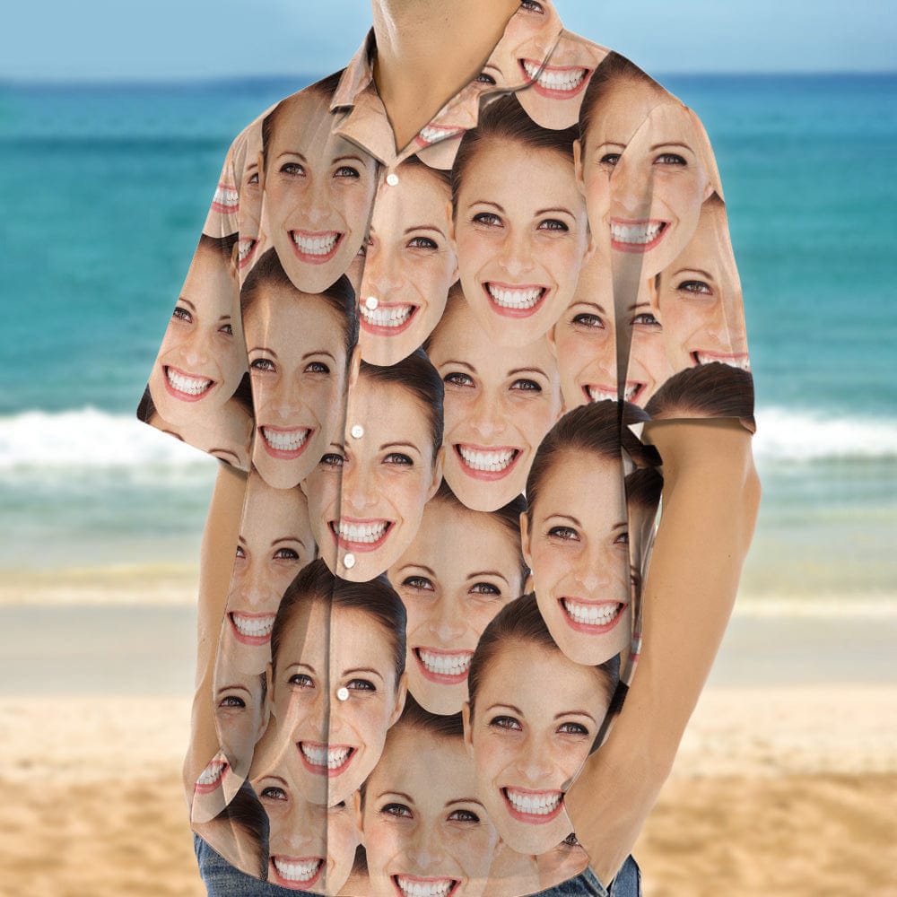 Custom Photo Full Face Hawaii Shirt N304 test_arena