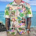 Custom Photo Funny Human Aloha Hawaii Shirt TA29 890250