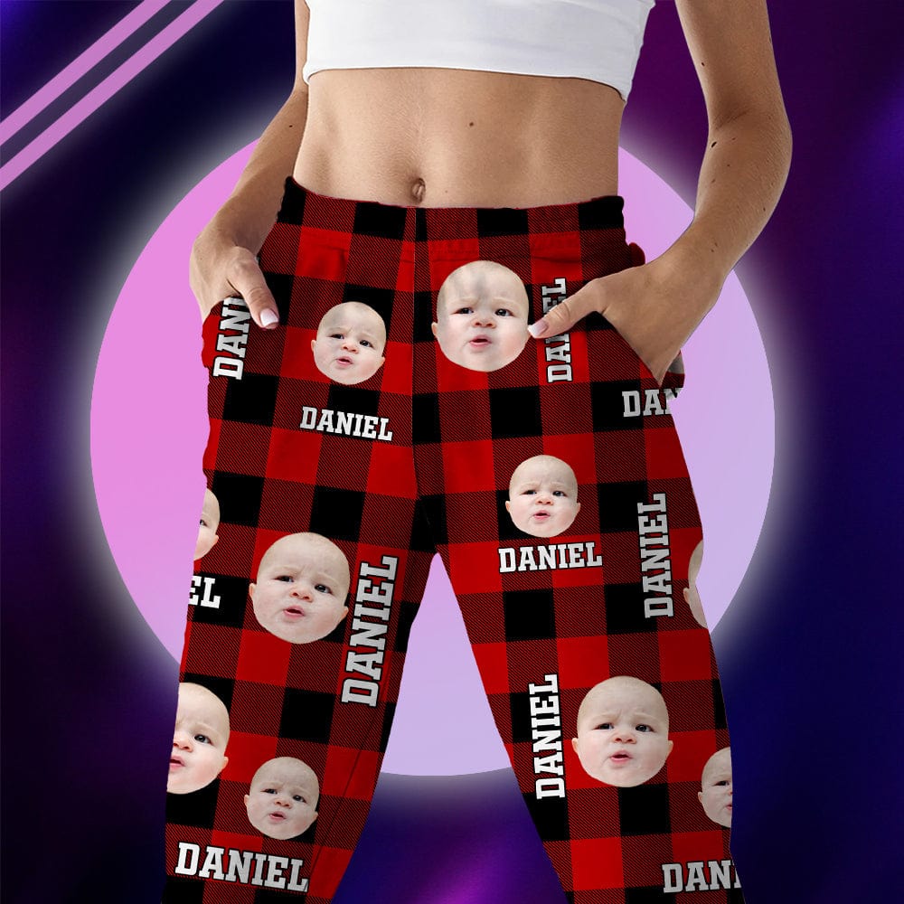 Custom Photo Human Face Flannel Pajamas HO82 K228 888739