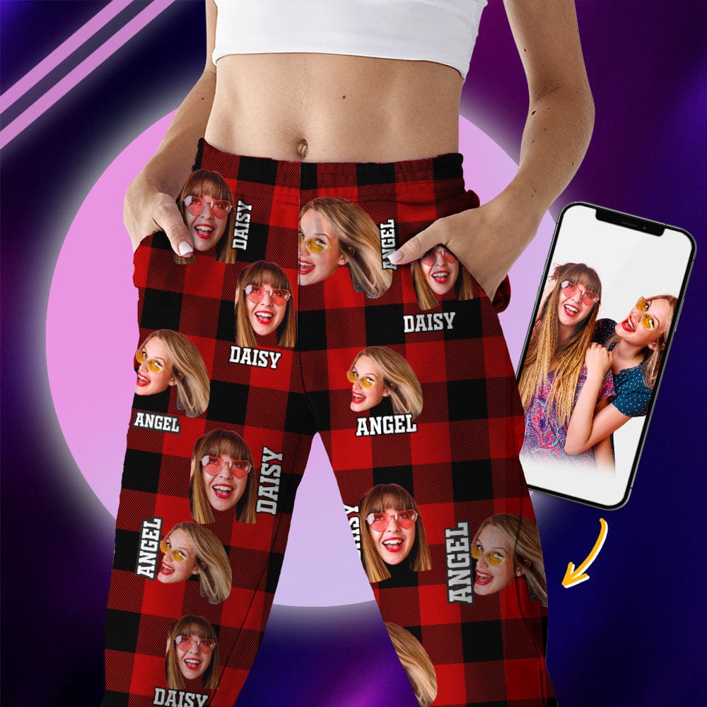 Custom Photo Human Face For Bestie Pajamas K228 888774