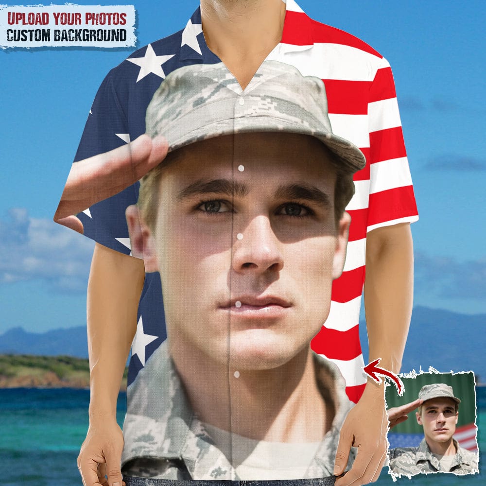 Custom Photo Hawaiian Shirt Sweater Hoodie N304 888587