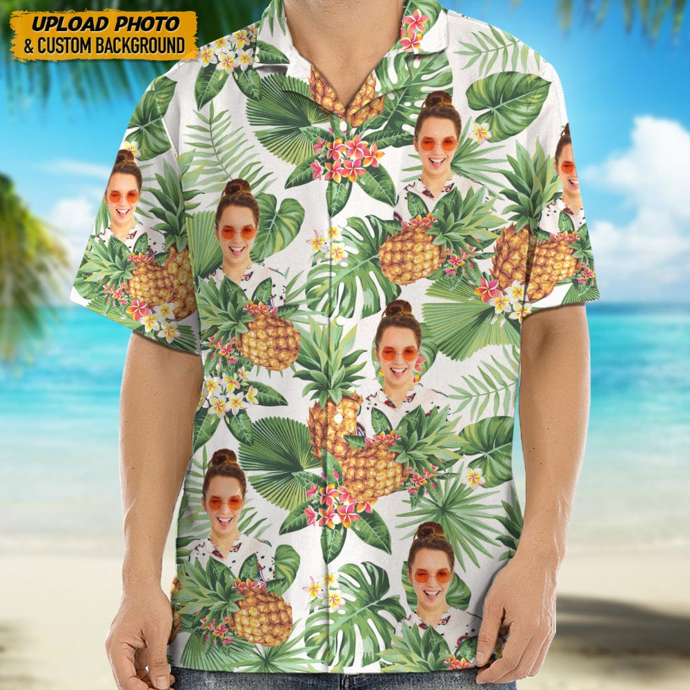 Custom Photo Human Portrait Hawaii Shirt N304 888925
