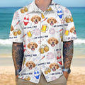 Custom Photo I Am A Simple Man For Dog Lover Hawaii Shirt N304 889451