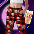 Custom Photo Name Dog Cat Flannel Pajamas HO82 K228 888737