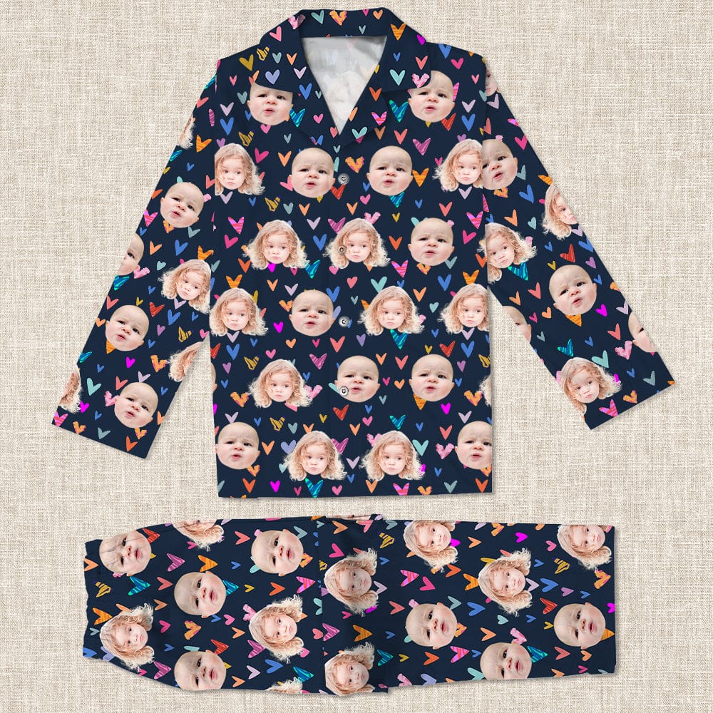Custom Photo Portrait Face Pajamas K228 HA75 888719