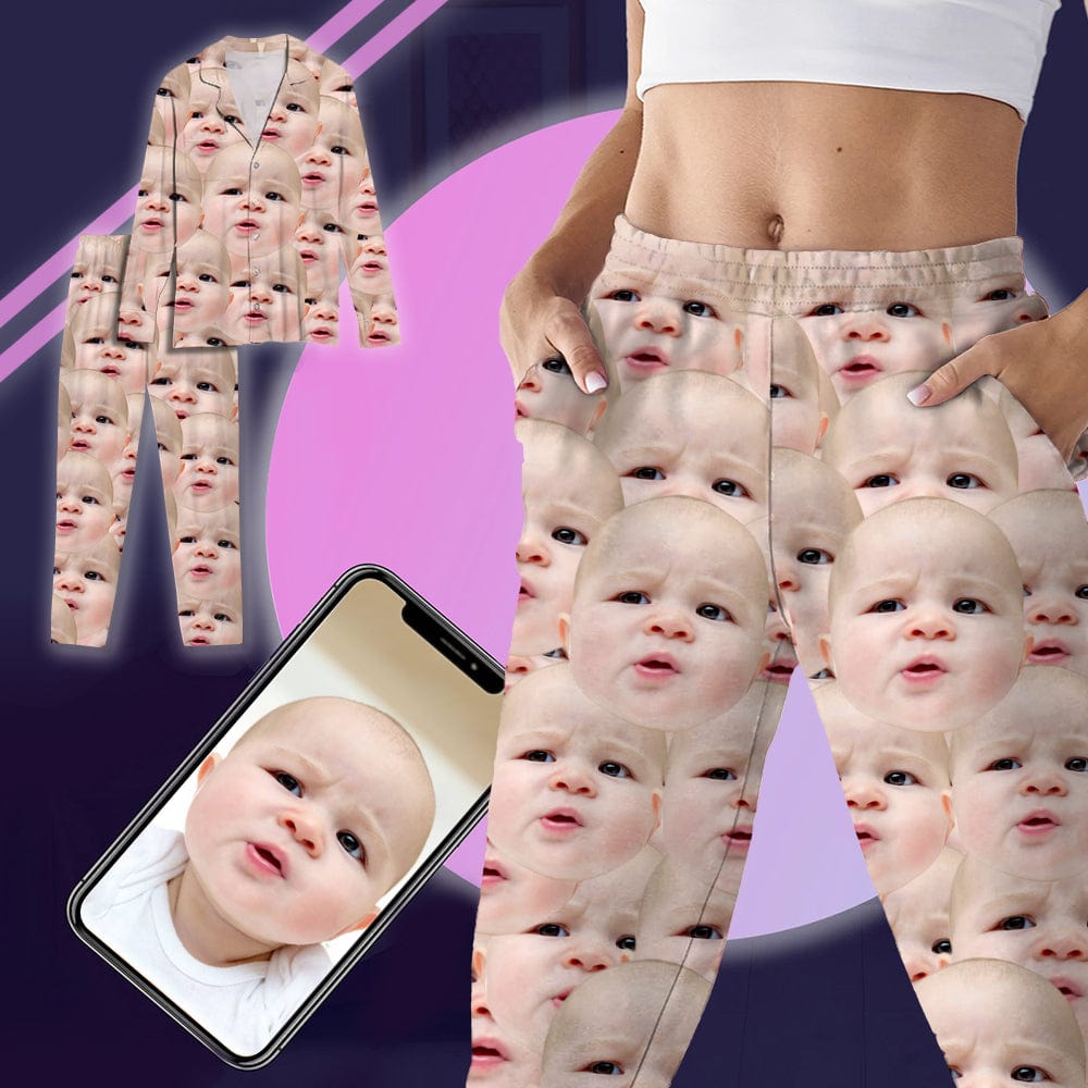 Custom Photo Portrait Pajamas N369 54298 888727 CM