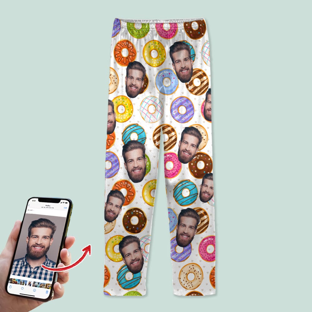 Custom Photo Tie Dye Background For Christmas Pajamas N304 888812