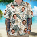 Custom Face Photo Vacation Style Hawaii Shirt N304 890529