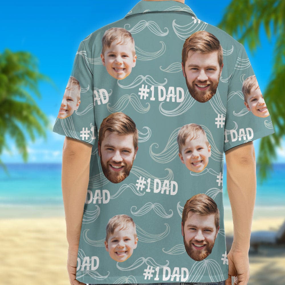 Custom Photo We Love You Dad Hawaiian Shirt TA29 889249