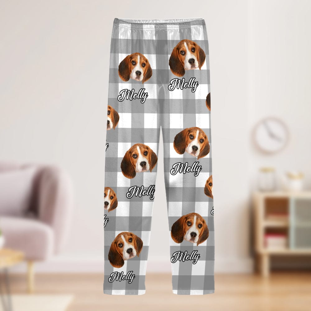 Custom Photo With Colorful Background For Dog Lovers Pajamas HO82 N304 889504