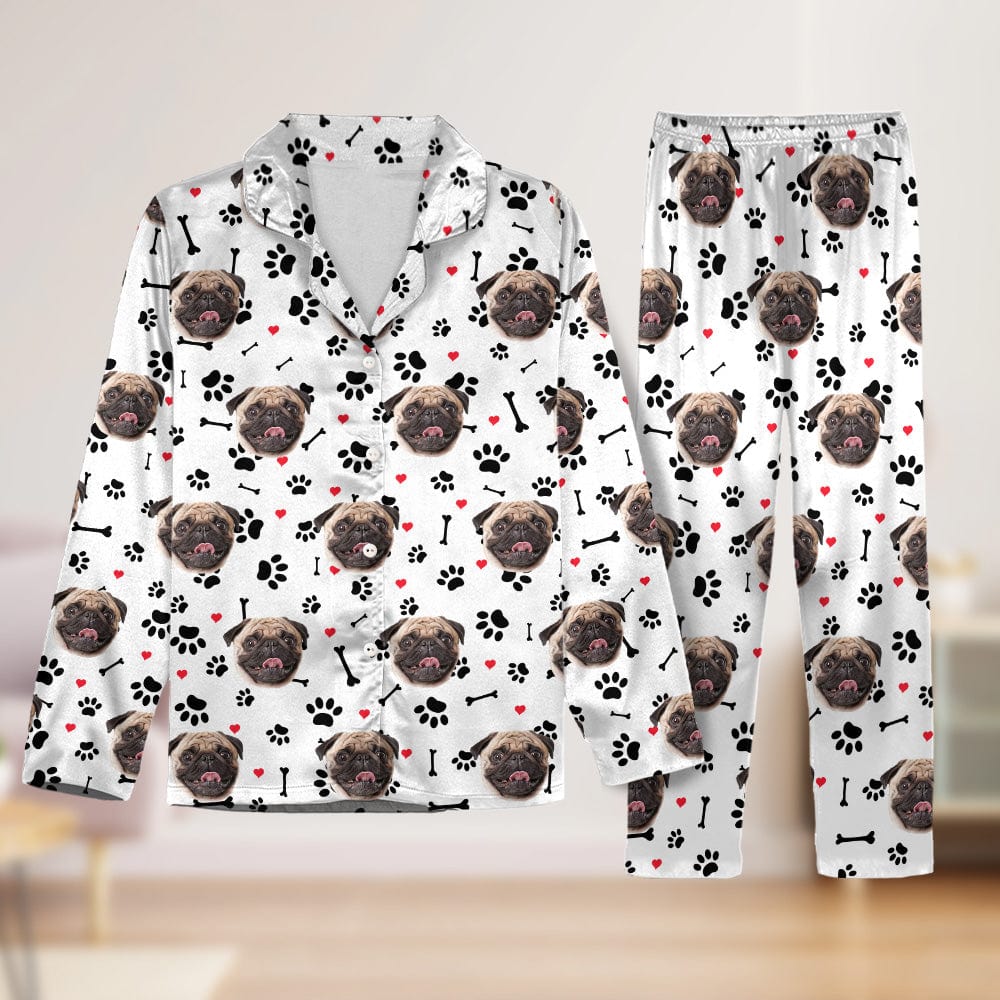 Custom Photo With Icon Decoration Pajamas For Dog Lover N304 889941