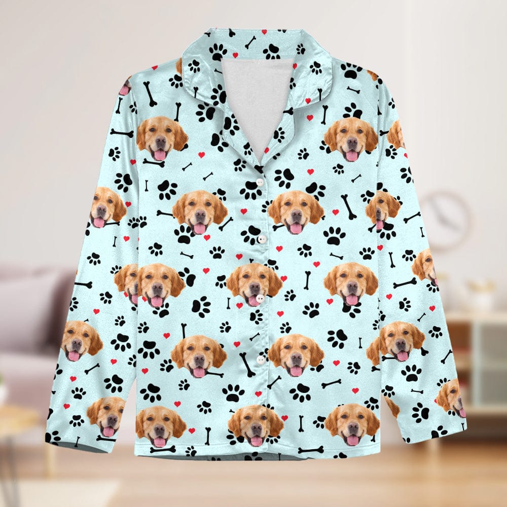 Custom Photo With Icon Decoration Pajamas For Dog Lover N304 889941