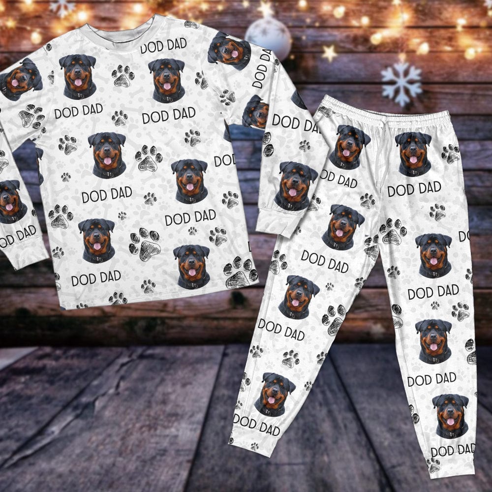 Custom Photo With Paw For Dog Lovers Sleepwear N304 889764