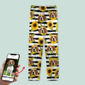 Custom Photo With Sunflower Pattern Dog Cat Pajamas T368 888748