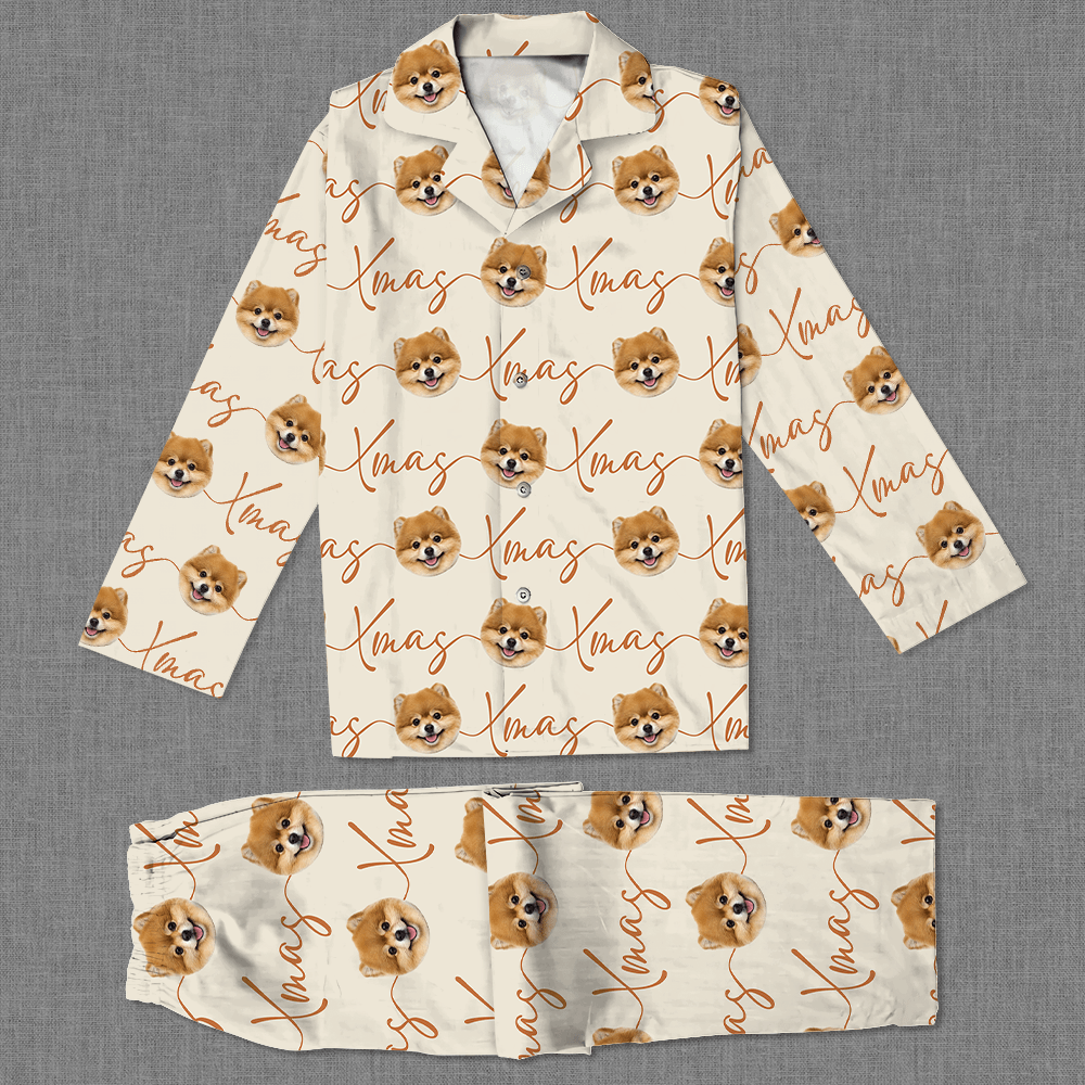 Custom Photo Xmas Pajamas Custom Dog Pajamas DA199 889882