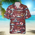 Great Custom Hawaiian Red Shirt HN590