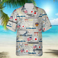 Great Custom Hawaiian White Shirt HN590