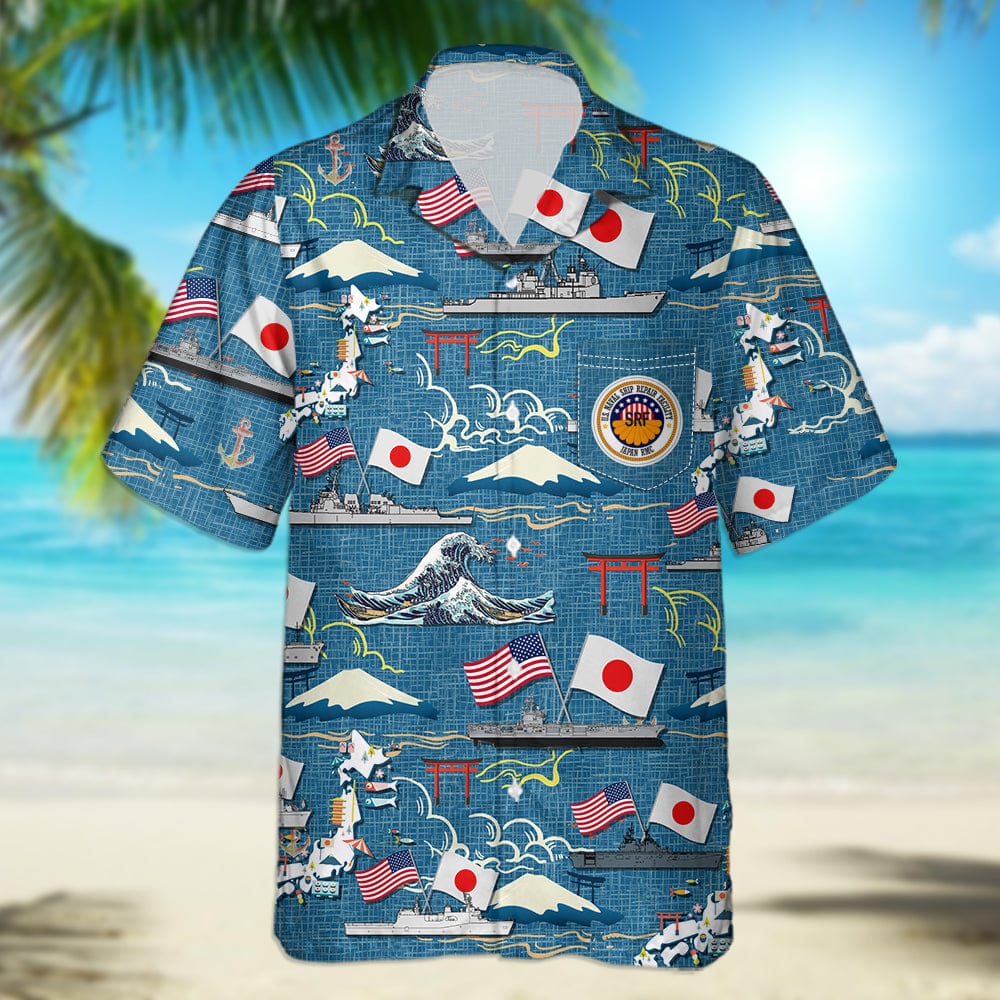 Great Custom Hawaiian Blue Shirt HN590