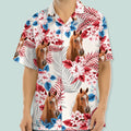 Horse American Flag Hawaiian Shirt, Upload Photo T368 888396