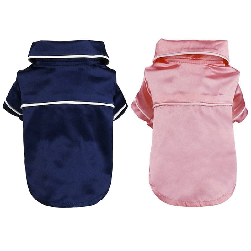 Luxury Soft Silk  Pet Dog Pajamas