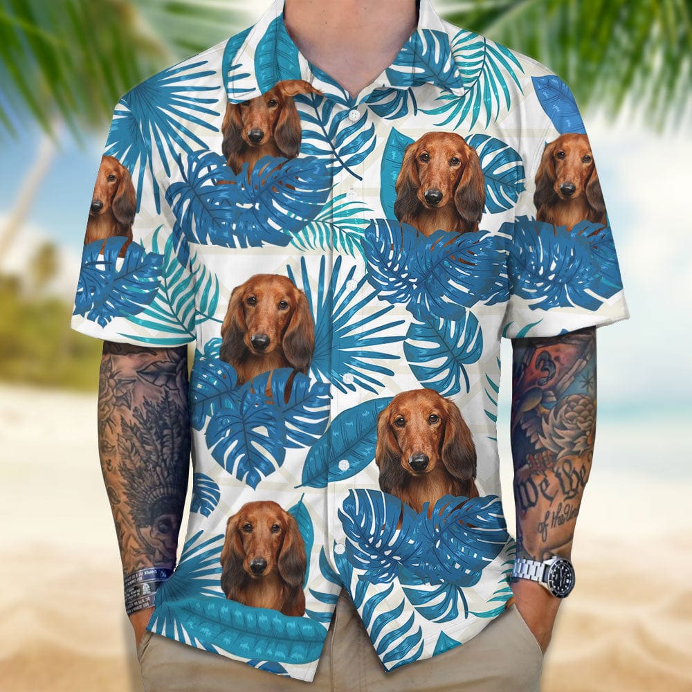 Personalized Dog Clipart Dog For Summer Trip Hawaii Shirt T368 889484