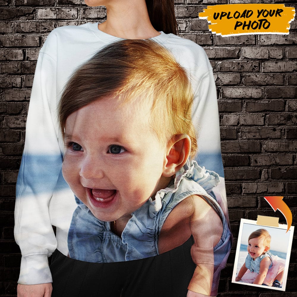 Personalized Hawaiian Shirt Upload Photo Sweater Hoodie N369 888587 120728