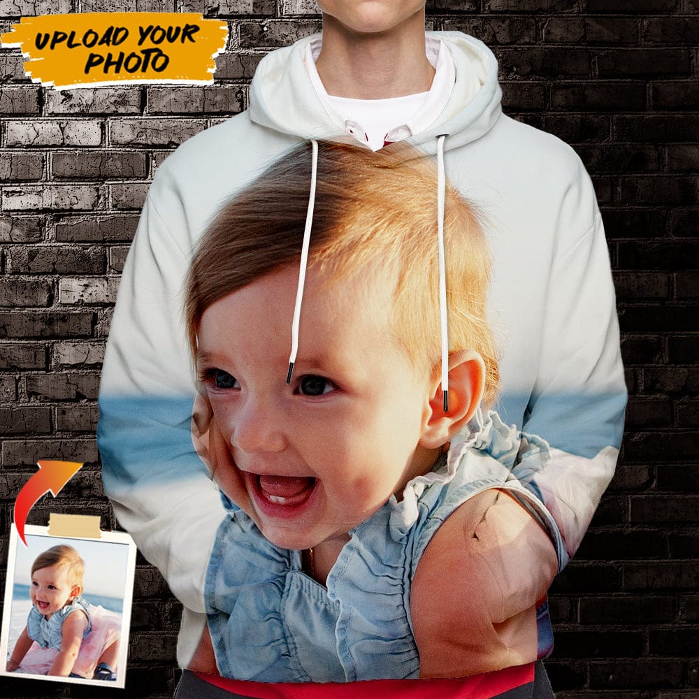 Personalized Hawaiian Shirt Upload Photo Sweater Hoodie N369 888587 120728