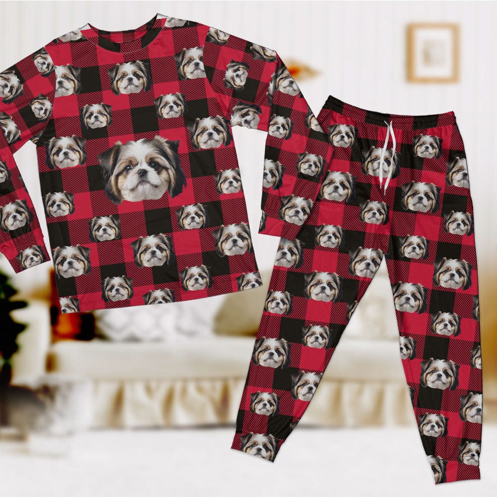 Personalized Pet Photo Family For Dog Lovers Sleepwear HO82 N304 889714